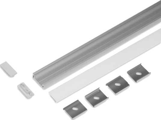 Topmet 2m sett SURFACE14.V2 + F CLICK Anodisert