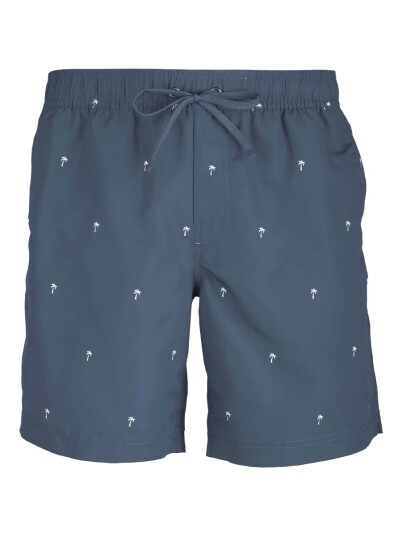 Bula Tide Swim Trunks 17 Inch Navy M Bula Tide Swim Trunks 17 Inch Navy M