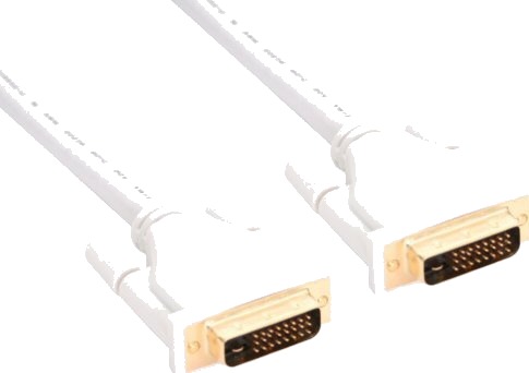 Inline Dvi D M M 2M 2 M Dvi D Dvi D Hvit Gull 9,9 Gbit/Sek.