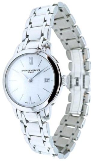 Baume & Mercier Dameklokke M0A10489 Classima Sølvfarget/Stål