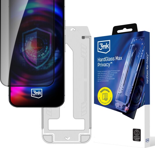 3Mk Hardglass Max Privacy Herdet Glass Med Applikator For Samsung Galaxy A16 4G/5G/ A17 4G/5G