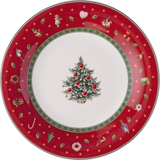Villeroy & Boch Toy's Delight Special tallerken 21 cm rød Villeroy & Boch Toy's Delight Special tallerken 21 cm rød