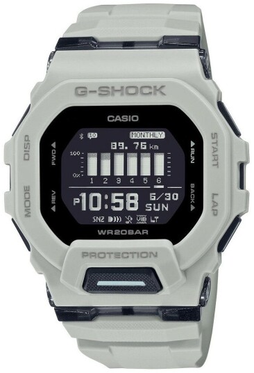 Casio Herreklokke GBD 200UU 9ER G Shock LCD/Resinplast