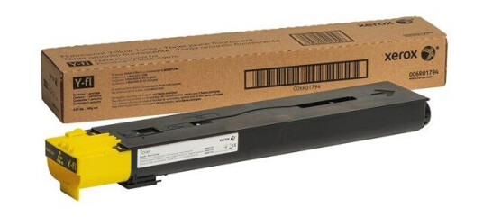 Xerox - fluorescent yellow - original - toner cartridge - Laser toner Fluoriserende gul
