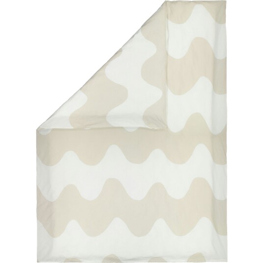 Marimekko Lokki Dynetrekk Beige / Hvit 240x220 cm