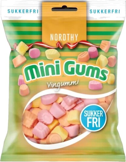 Nordthy Mini Gums Sockerfri 65gBF:2025 06 11