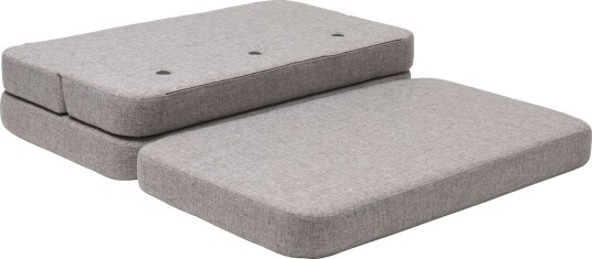 by KlipKlap 3 Fold Sofa 120 cm Multi Grey