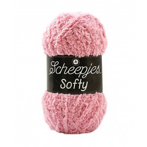 Scheepjes Softy Garn Unicolor 483 Rosa