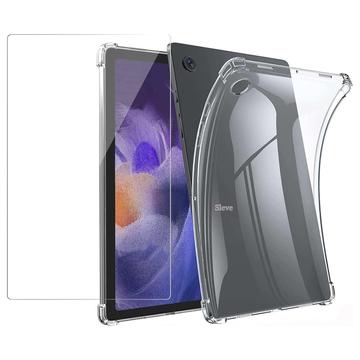 Samsung Galaxy Tab A9 Saii 2-i-1 TPU-deksel / Beskyttelsesglass