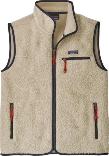 Patagonia Retro Pile Vest Beige M Patagonia Retro Pile Vest Beige M