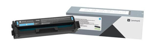 Lexmark TONER CARTRIDGE CYAN - Laser toner Blå