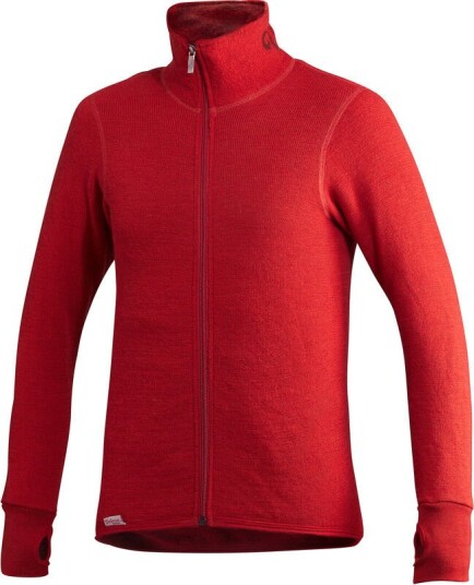 Woolpower Full Zip Jacket 400 Autumn Red XXS Woolpower Full Zip Jacket 400 Autumn Red XXS