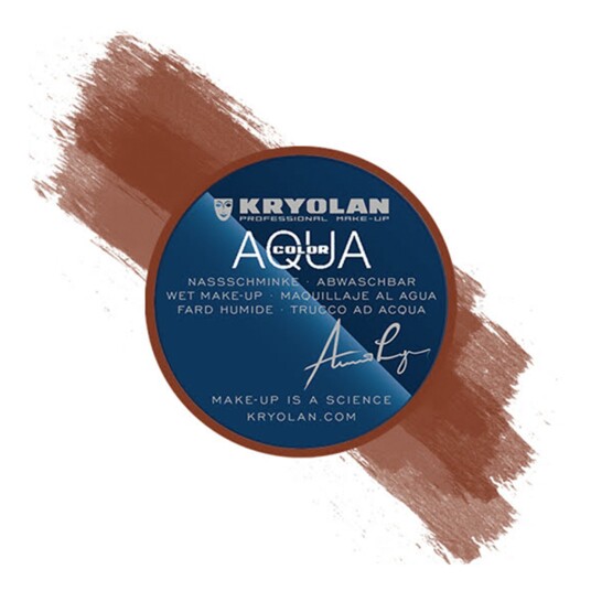 Buttericks Leco AB Kryolan Aquacolor Sminke - Mellanbrun