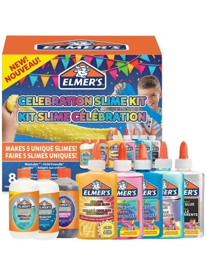 Elmer's Celebration Slime kit