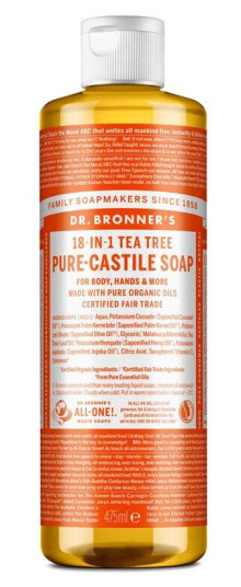 Dr. Bronner's Dr. Bronner's Pure Castile Liquid Soap Tea tree