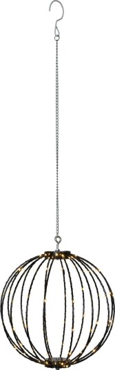 Star Trading - Utendørs dekorasjon Mounty 30cm - Svart