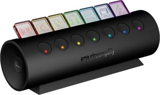 Strelify HUB CTRL 7 USB hub USB 3.0 7 porter Svart