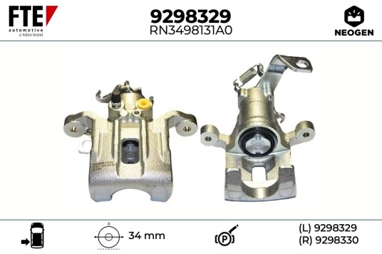 FTE 9298329 Bremsecaliper