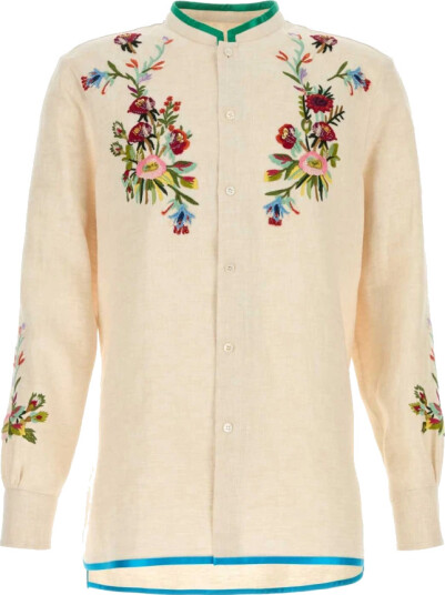 Valentino Garavani Herre Skjorter Beige M,