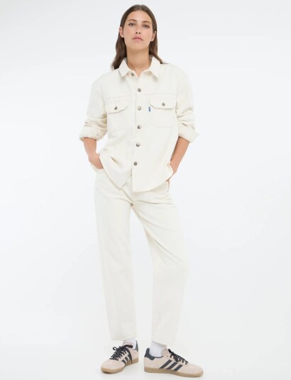 Ball Balucia Oz Denim Shirt Cream XS Ball Balucia Oz Denim Shirt Cream XS
