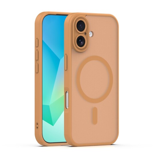 TFO Mag Matt Deksel for iPhone 17 Brun