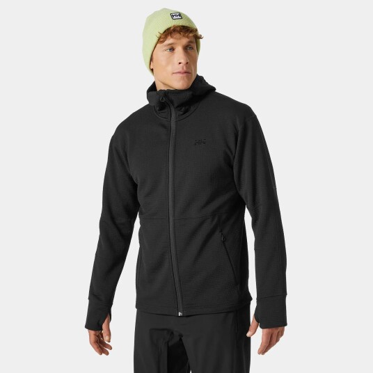 Helly Hansen Evolved Air Mellomlags Hettejakke Herre Svart 2XL