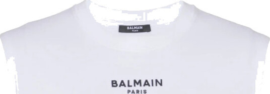 Balmain Herre Topper Hvit L, Balmain Herre Topper Hvit L,