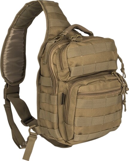 Mil Tec One Strap Assault ryggsekk 10L Beige