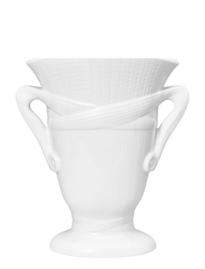 Rörstrand Swgr Vase Vase 26Cm White Rörstrand WHITE ONE SIZE
