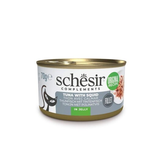 Schesir Complements Tunfisk Og Blekksprut I Gele 70G
