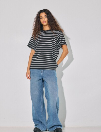 NOISY MAY Nmember S/S T Shirt Jrs Noos Black S