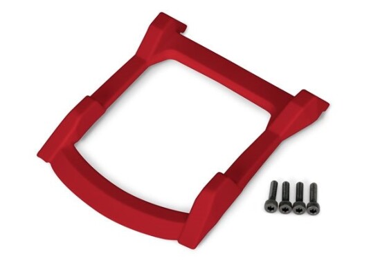 Traxxas TRX-6728R Body Skid Plate Roof Red Rustler 4x4 Traxxas TRX-6728R Body Skid Plate Roof Red Rustler 4x4
