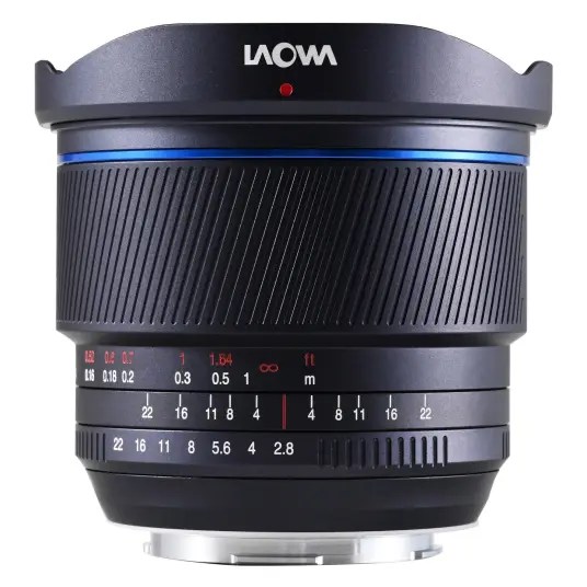 Laowa 10mm f/2.8 Zero D FF For Nikon Z mount. Manuell fokus. Ø77mm