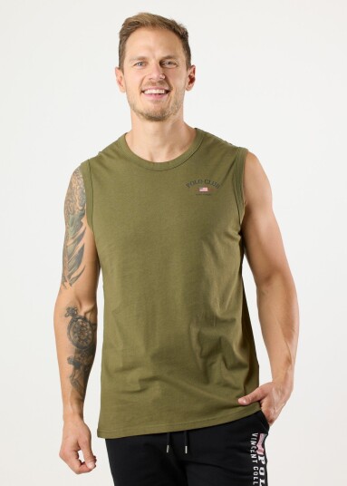 Saint Vincent Kansas Sleeveless Tee Green M T-Shirts Saint Vincent Kansas Sleeveless Tee Green M T-Shirts
