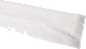 Søsygepose/Opkastpose L160xb55xh320mm Polypapir Med Svejset Bund Hvid,500 Stk/Krt