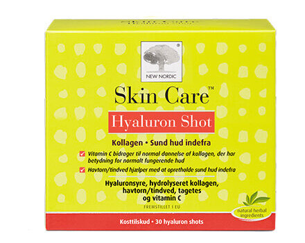 New Nordic Skin Care Hyaluron Shot 30x15ml - 1 Pakker New Nordic Skin Care Hyaluron Shot 30x15ml - 1 Pakker