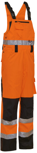Elka Synlighetsarbeidsdress 089900R Oransje/Svart Str. L