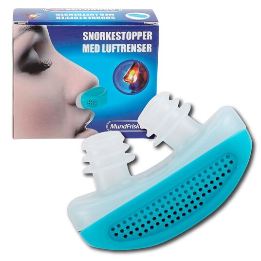 Snorkestopper med luftrenser - Stop Snoring - Anti Snorking Snorkestopper med luftrenser - Stop Snoring - Anti Snorking