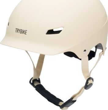 Trybike | Sykkelhjelm CoConutSmall/Medium 51 56 cm Retro Cream