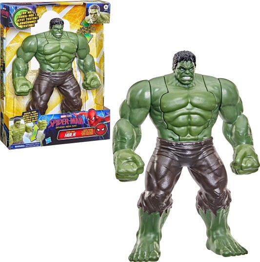 Marvel Spider-Man Hulk Rage Actionfigur 30cm med Byttefunksjon