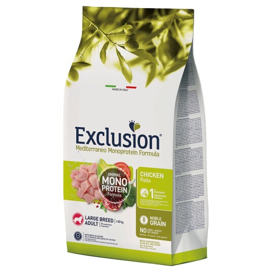 Exclusion Mediterraneo Adult Large Med Kylling 12 kg