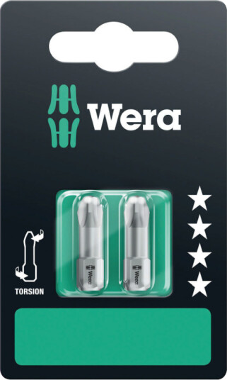 Wera 851/1 Tz Sb 2 Stykker Phillips 13 G 60 Mm 10 Mm 100 Mm