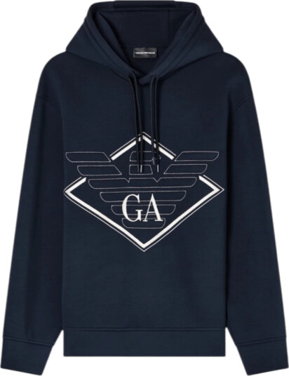 Emporio Armani Herre Gensere & Hettegensere Blå S,