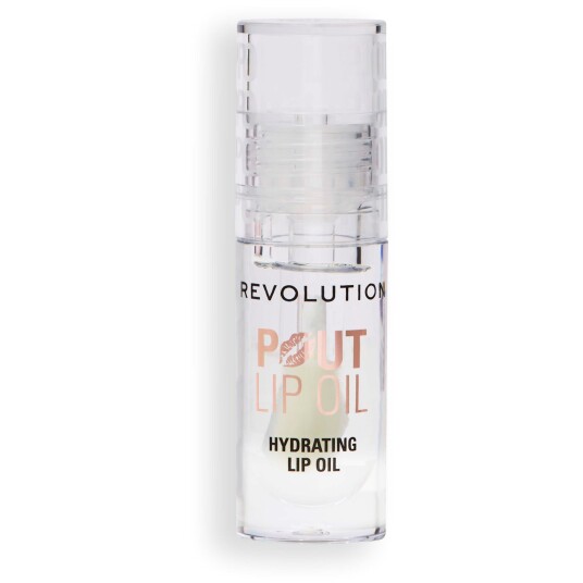 Makeup Revolution Pout Lip Oil Lychee Clear 3ml Makeup Revolution Pout Lip Oil Lychee Clear 3ml