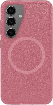 OtterBox Symmetry Clear Magnets Samsung Galaxy S25 Thimbleberry pink