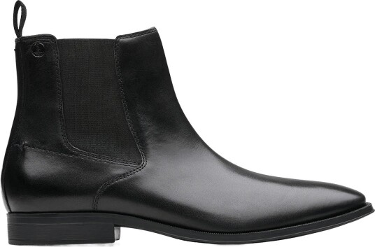 Clarks Paulton Easy G - BLACK LEATHER - 44
