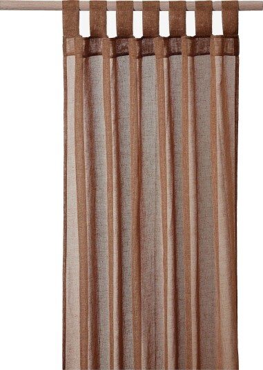 compliments Boho Curtain 140X230 Cm W/Loops   Brown   140X230CM