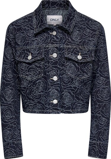 Kids Only Koggianna Ls Rose Dnm Jacket   Navy   146