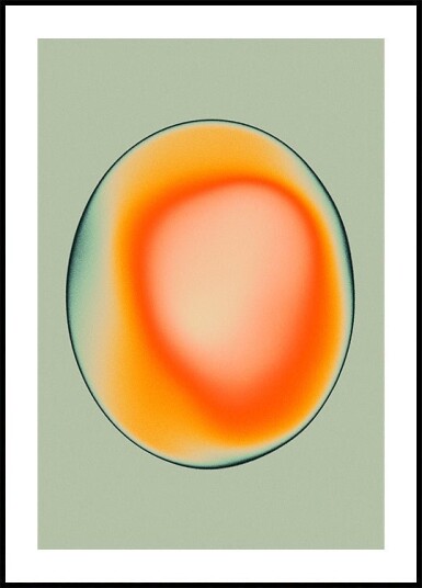 The Abstract Circle Poster Plakat / 21x30cm The Abstract Circle Poster Plakat / 21x30cm