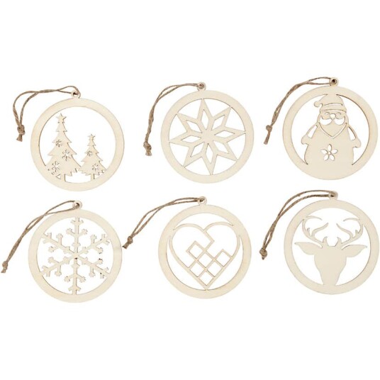 Juledekorasjoner Creativ Company 8 cm 1 Pk 568080
